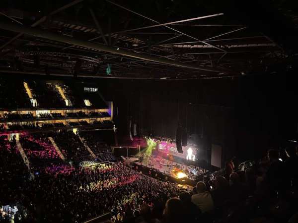 The O2, London, section: 418, row: J, seat: 880