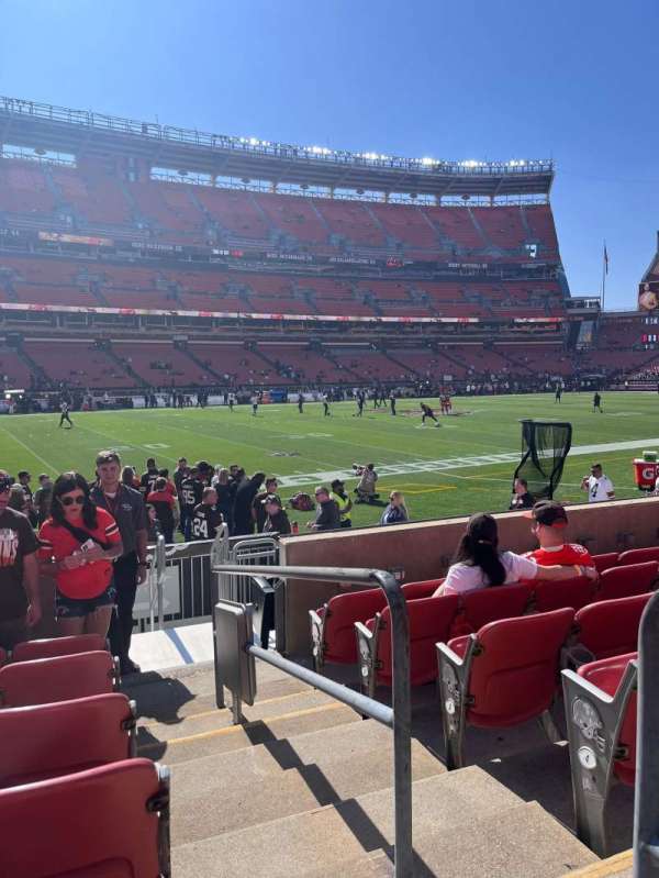 Huntington Bank Field, section: 130, row: 6, seat: 21
