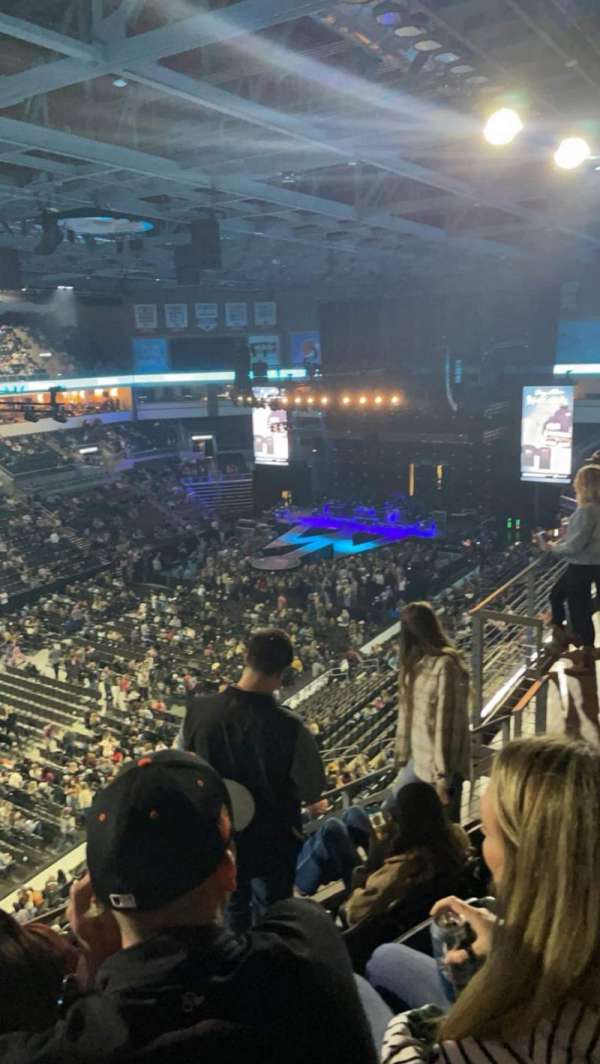 Denny Sanford Premier Center, section: 206, row: D, seat: 11