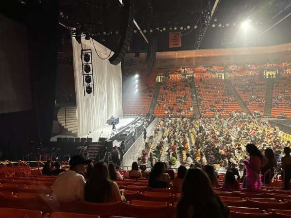 Don Haskins Center, section: G, row: 14, seat: 5