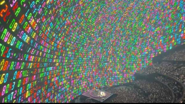The Sphere, Vegas, section: 301, row: 1, seat: 3
