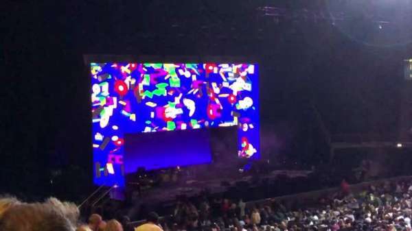 The O2, London, section: 102, row: V, seat: 78