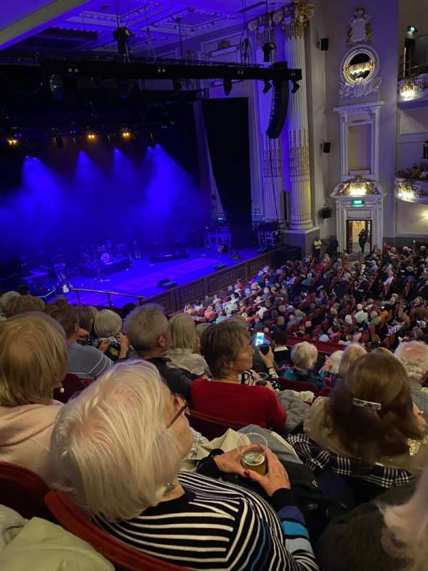 Usher Hall, section: Grand circle, row: F, seat: 70