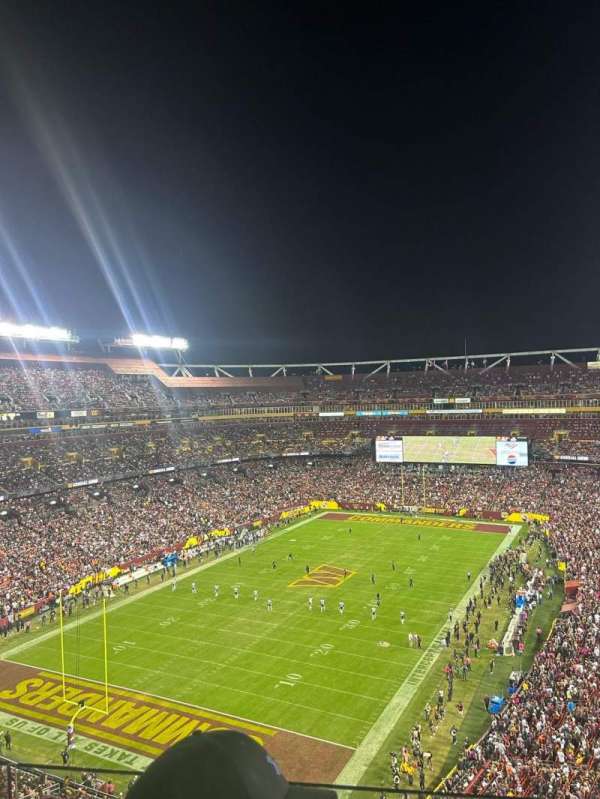 Northwest Stadium, section: 410, row: 2, seat: 10