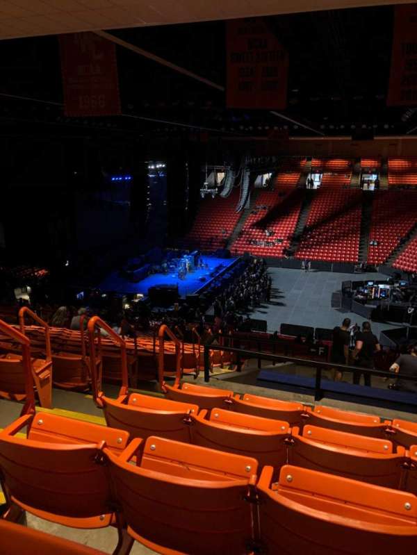 Don Haskins Center, section: EE, row: 38, seat: 4