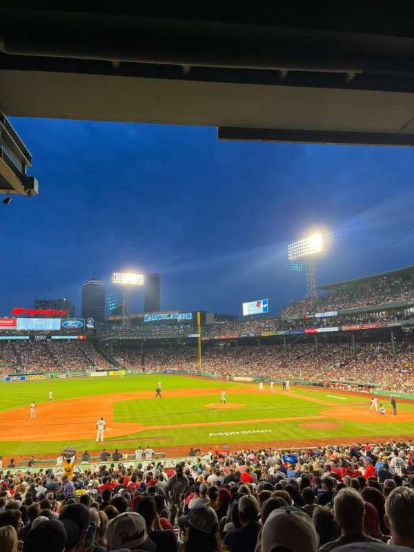 Fenway Park, section: Grandstand 26, row: 6, seat: 1