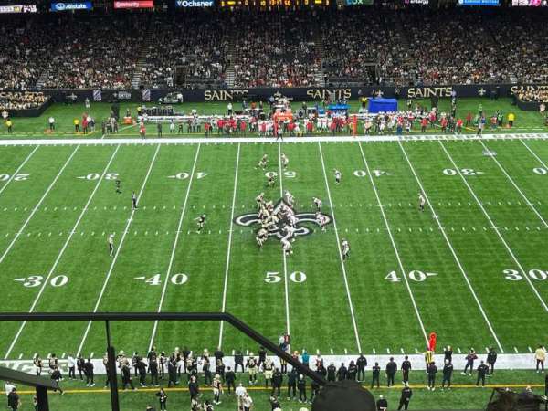 Caesars Superdome, section: 640, row: 7, seat: 10