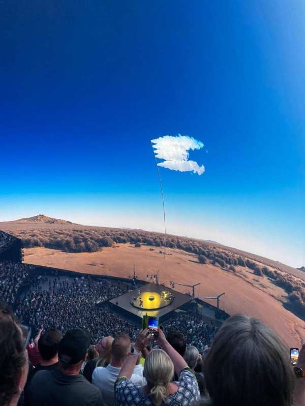 The Sphere, Vegas, section: 310, row: 14, seat: 7