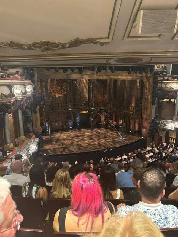 Victoria Palace Theatre, section: Royal Circle, row: H, seat: 37