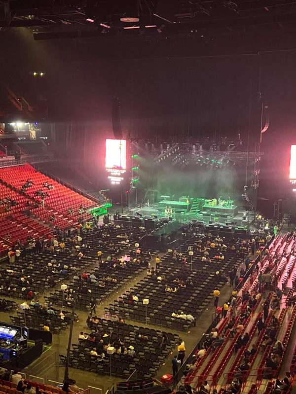 Kaseya Center, section: 314, row: 2, seat: 9