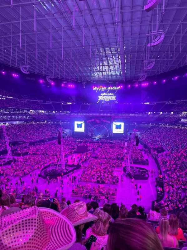 Allegiant Stadium, section: 247, row: 10, seat: 16
