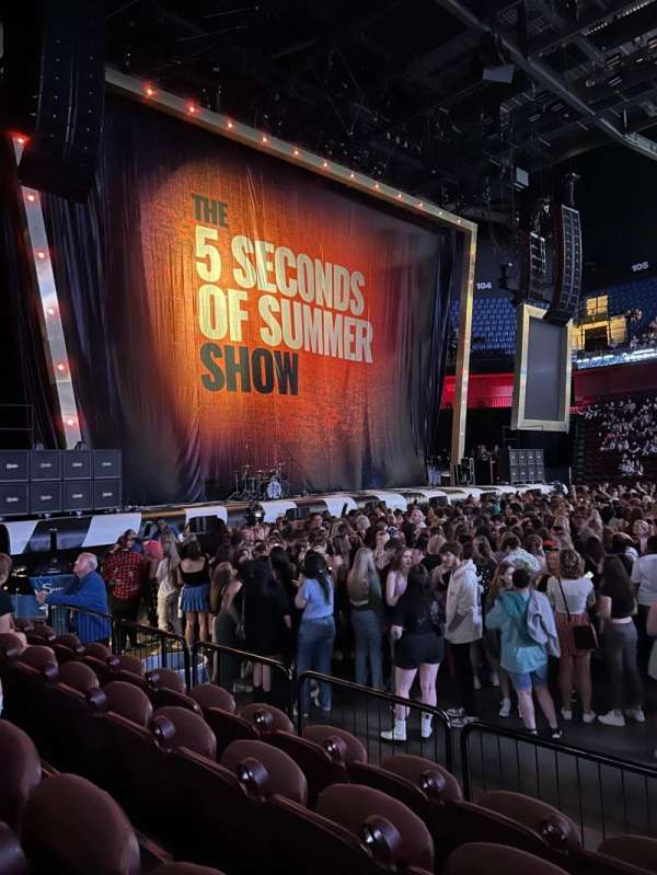 Mohegan Sun Arena, section: 25, row: F, seat: 5