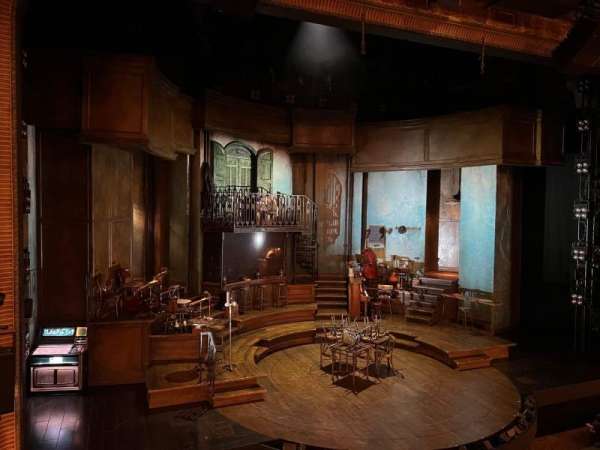 Walter Kerr Theatre, section: Mezzanine L, row: A, seat: 3