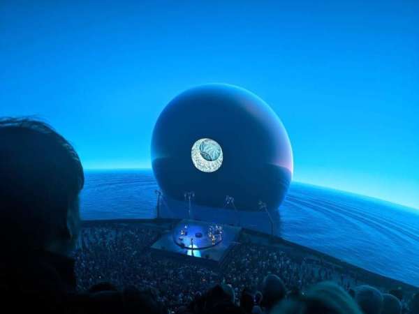 The Sphere, Vegas, section: 308, row: 13, seat: 14