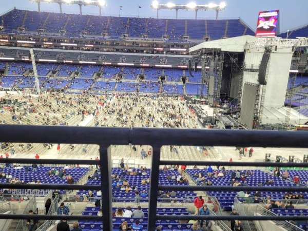 M&T Bank Stadium, section: 225, row: 1, seat: 9