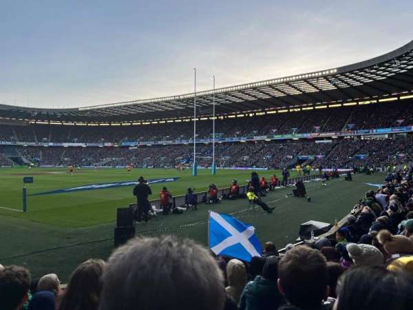 Murrayfield Stadium, section: N15, row: H, seat: 18-19