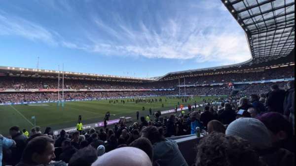 Murrayfield Stadium, section: W31, row: U, seat: 28-30