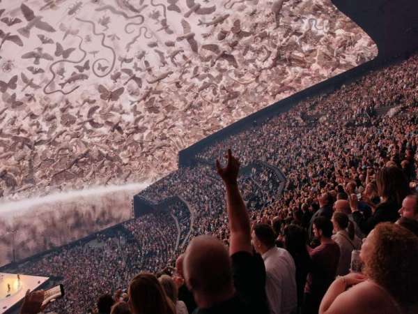 The Sphere, Vegas, section: 302, row: 18, seat: 12