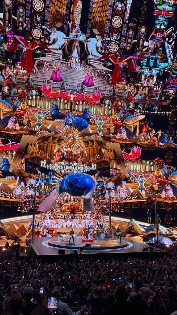The Sphere, Vegas, section: 104, row: 15, seat: 17
