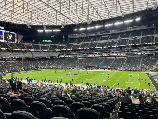Allegiant Stadium, section: 108, row: 36, seat: 8