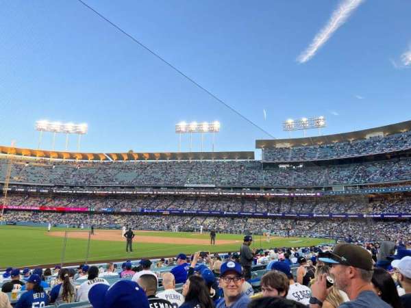 Dodger Stadium, section: 41FD, row: E, seat: 3