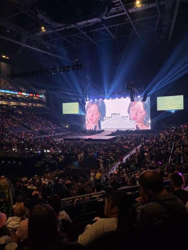 The O2, London, section: 108, row: S, seat: 255