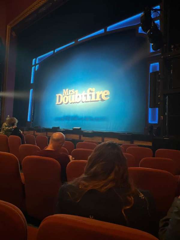 National Theatre, DC, section: Orchestra R, row: F, seat: 12