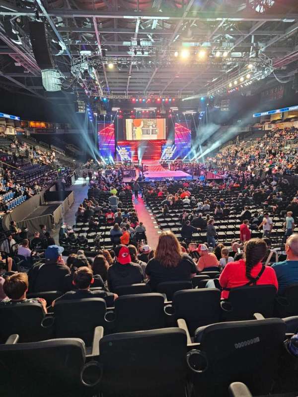Cable Dahmer Arena, section: 110, row: M, seat: 11