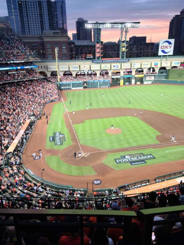Daikin Park, section: 421, row: 5, seat: 15