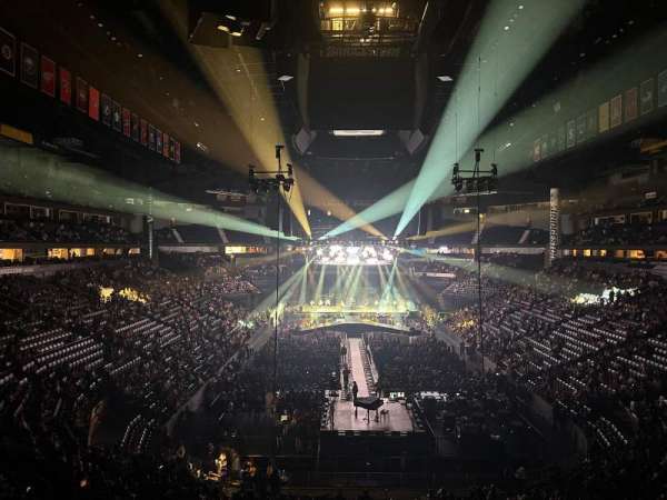 Bridgestone Arena, section: 224, row: B, seat: 3