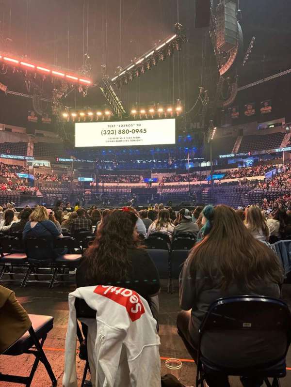 Bridgestone Arena, section: Floor 5, row: 3, seat: 13