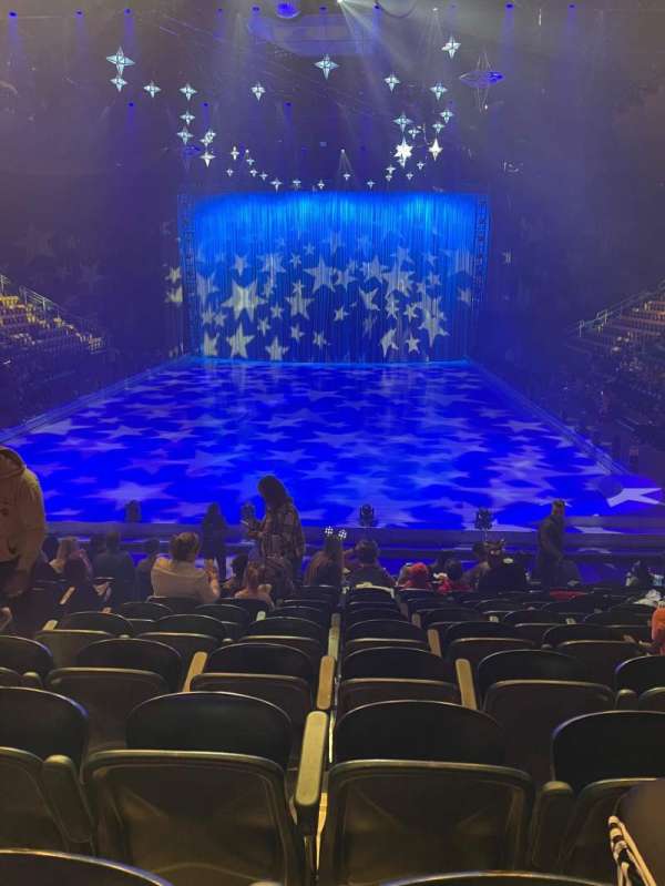 EagleBank Arena, section: 108, row: C, seat: 10