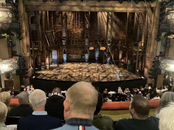 Victoria Palace Theatre, section: Royal circle, row: D, seat: 21