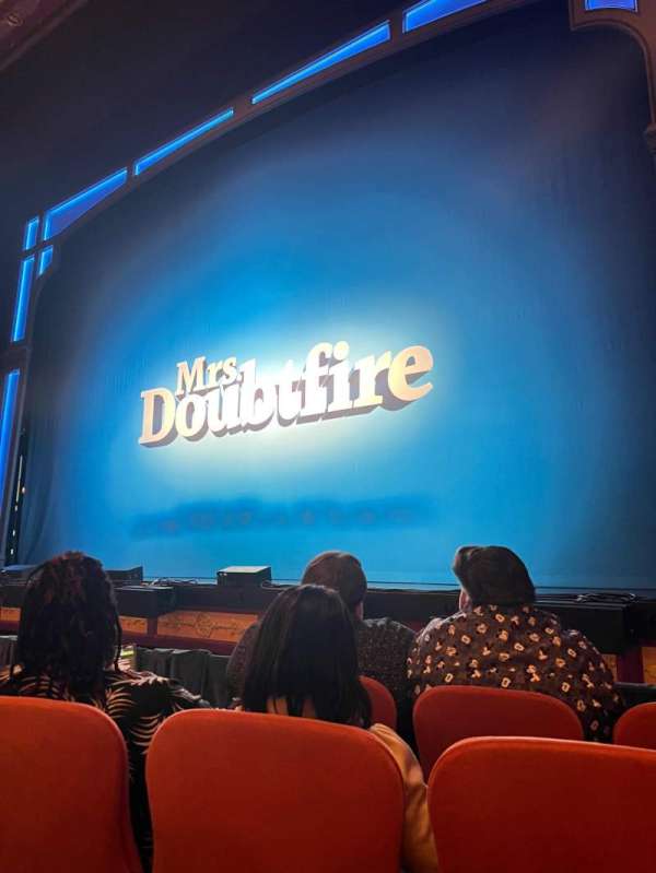 National Theatre, DC, section: Orchestra R, row: D, seat: 8