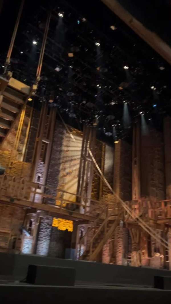 James M. Nederlander Theatre, section: Orchestra L, row: B, seat: 7