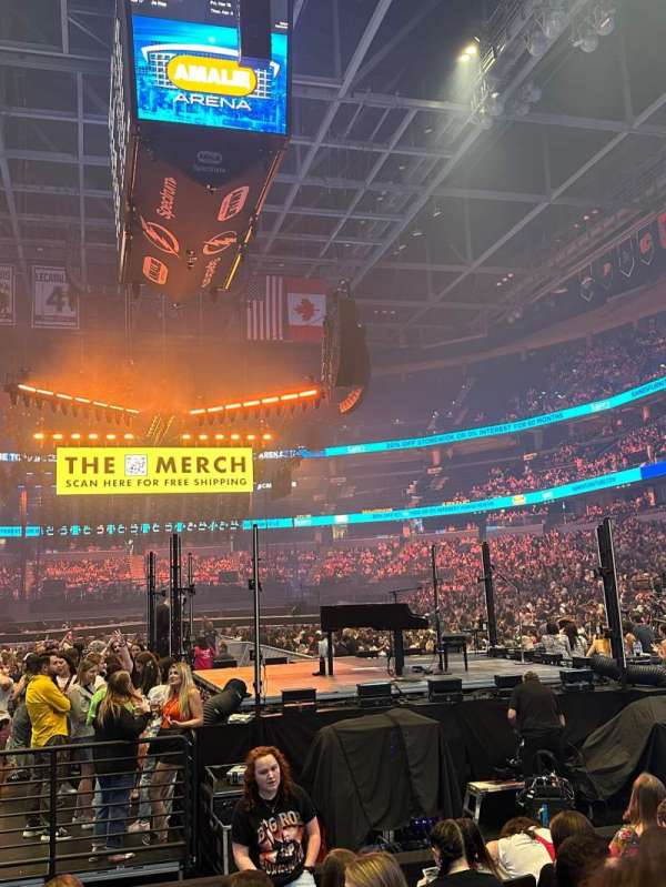 Benchmark International Arena, section: 109, row: G, seat: 8