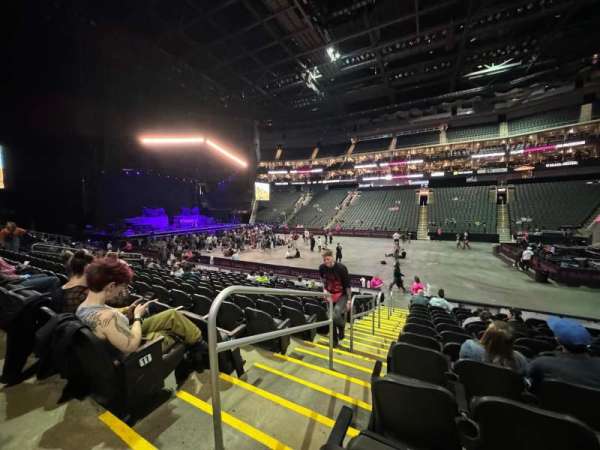 T-Mobile Center, section: 105, row: 12, seat: 19