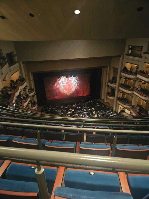 Belk theater, section: Balcony L, row: H, seat: 208