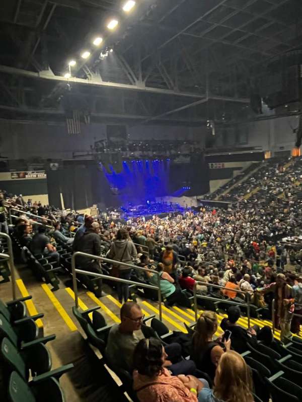 Nutter Center, section: 217, row: 27, seat: 13