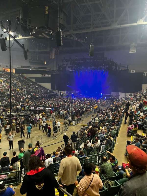 Nutter Center, section: 210, row: 14, seat: 2
