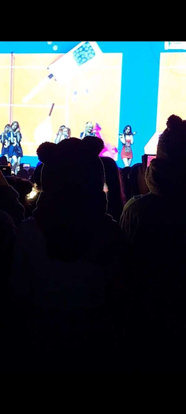 Rosemont Theatre, section: 108, row: J, seat: 8