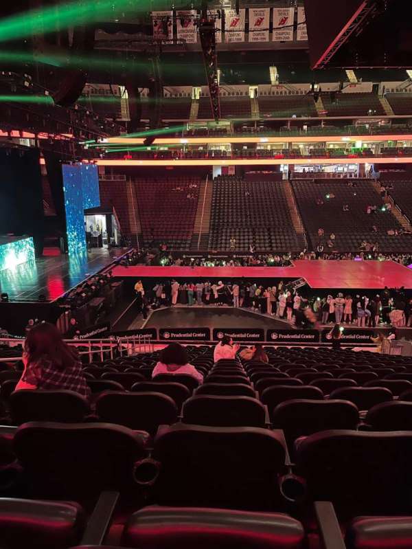 Prudential Center, section: 18, row: 20, seat: 14