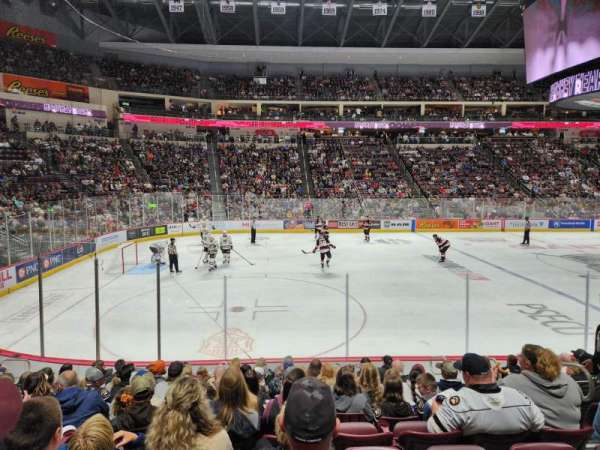 Giant Center, section: 118, row: K, seat: 5