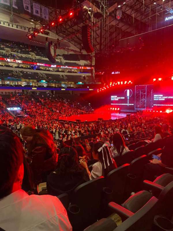 American Airlines Center, section: 108, row: R, seat: 13