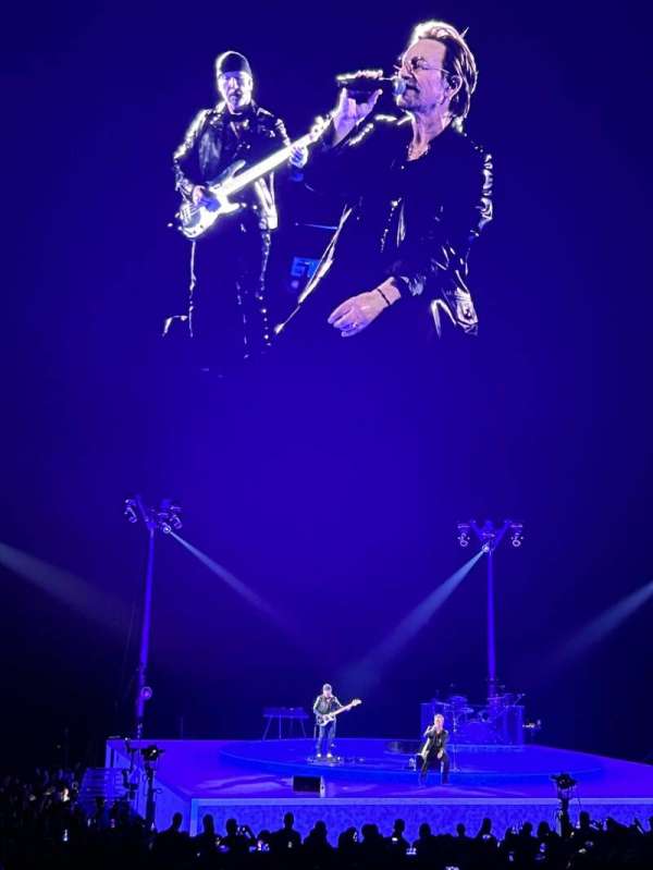 The Sphere, Vegas, section: 104, row: 16, seat: 12