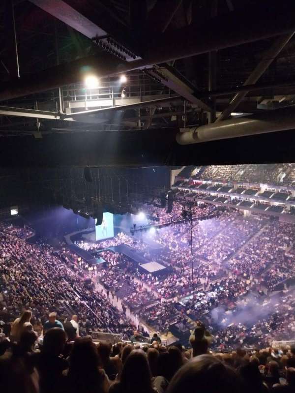 The O2, London, section: 408, row: U, seat: 643