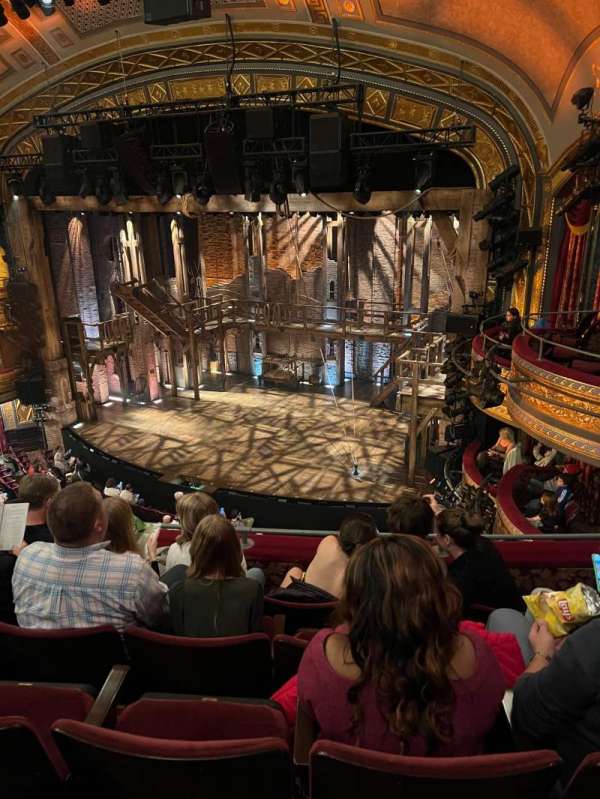 Richard Rodgers Theatre, section: Front Mezzanine R, row: E, seat: 22