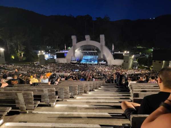 Hollywood Bowl, section: L1, row: 22, seat: 59
