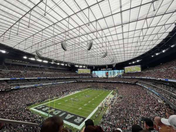 Allegiant Stadium, section: 320, row: 4, seat: 15