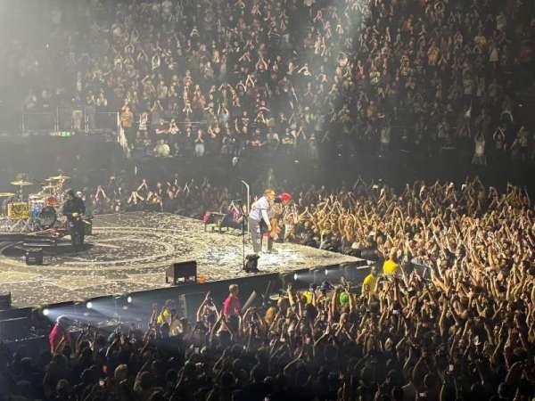 The O2, London, section: 101, row: S, seat: 41